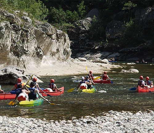 Camping Villeneuve de Berg Ciela Village Le Pommier camping 5 étoiles Ardèche canoë kayak Gorges de l'Ardèche