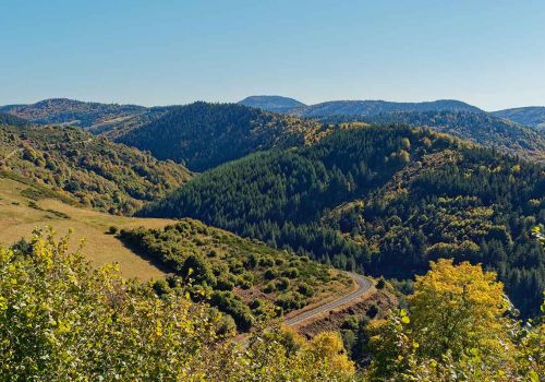 les monts d'ardèche