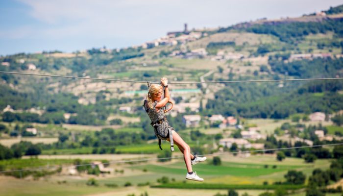 Camping Villeneuve-de-Berg Ciela Village Tyrolienne