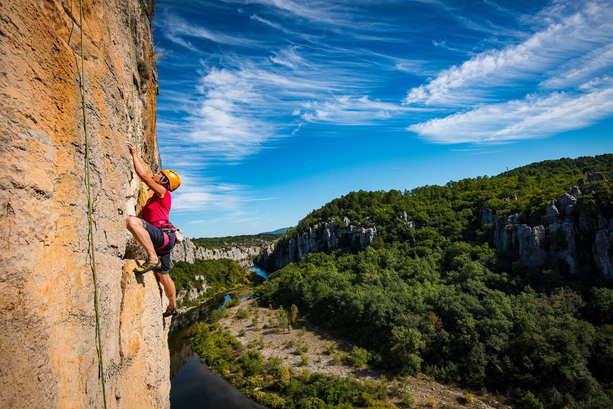 Camping Villeneuve-de-Berg Ciela Village Via Ferrata