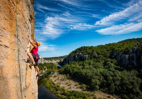 Camping Villeneuve-de-Berg Ciela Village Via Ferrata