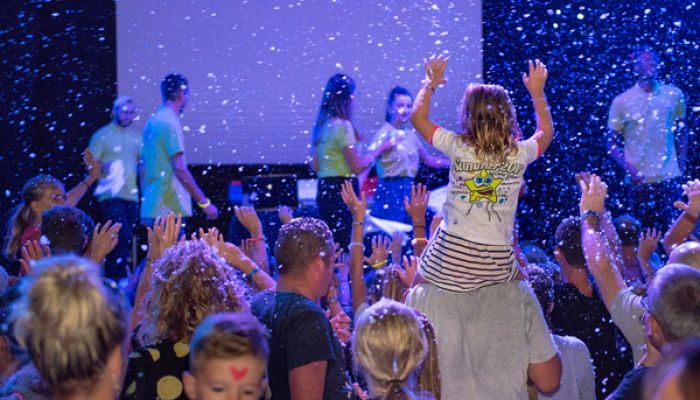 Camping Villeneuve-de-Berg Ciela Village Soirée