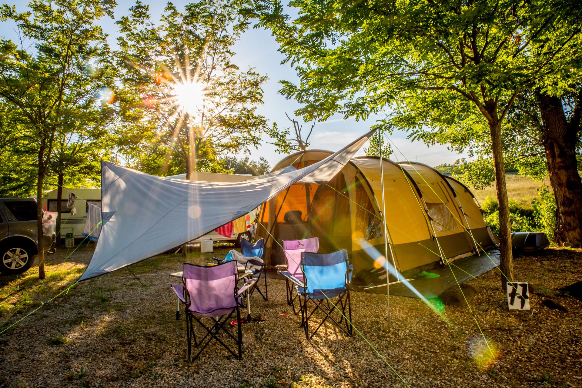 Camping Villeneuve-de-Berg Ciela Village Emplacement